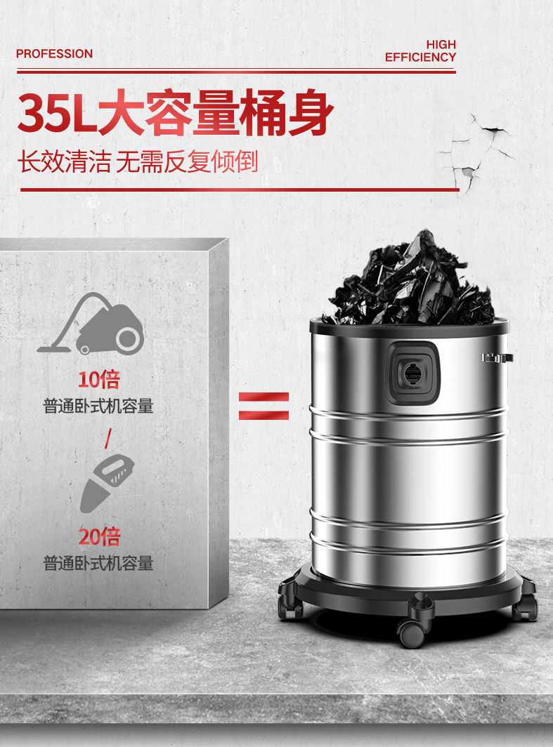 揚(yáng)子吸塵器106商用吸塵器(圖5)