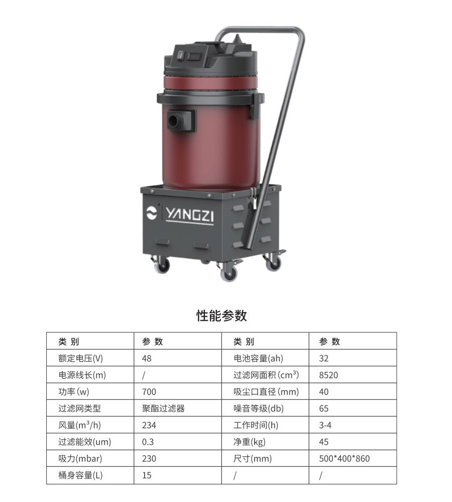 揚(yáng)子吸塵器C1詳情參數(shù)